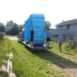 Přeprava baz&eacute;nu