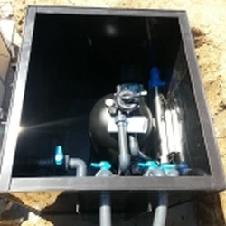 Mont&aacute;ž filtračn&iacute; &scaron;achty pro baz&eacute;n