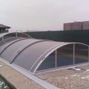 Atypické bazénové zastřešení Practic