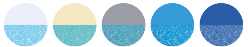 Bazény Kostelec - 5 barev bazénů